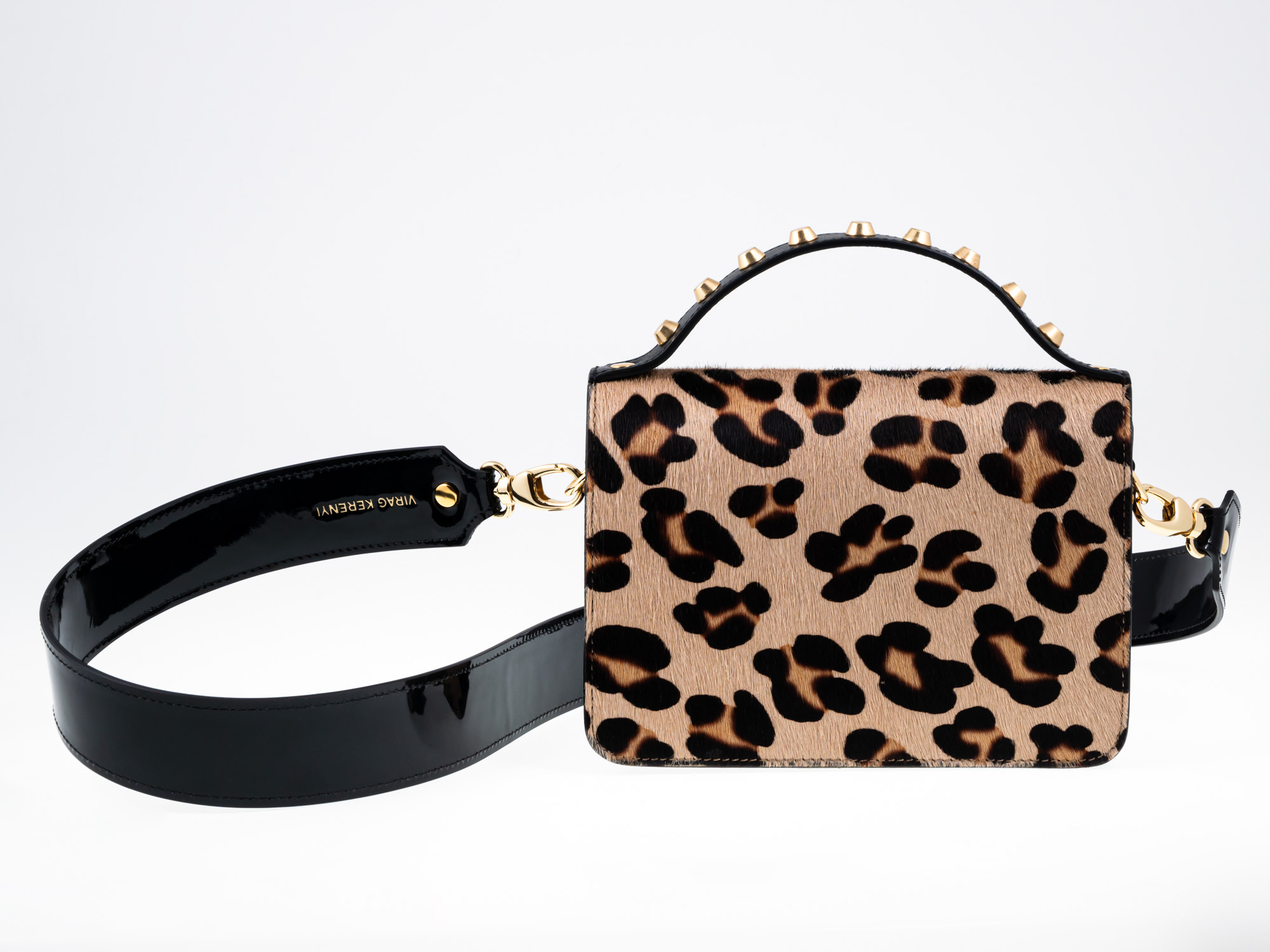 RACHEL /leopard/ bag - VIRAG KERENYI fashion designer webshop